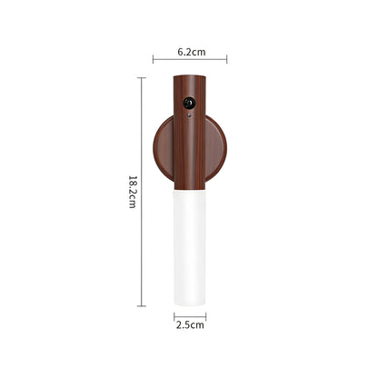 Dimensões da arandela LED com sensor de movimento: 2,5 x 18 cm